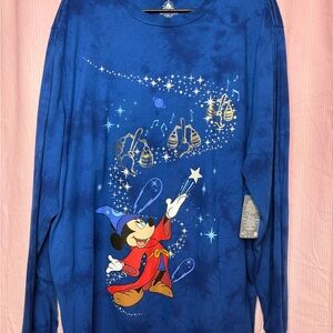 Exclusive sorcerer mickey mouse long sleeve shirt